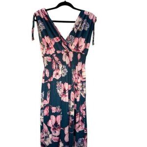 Jon & Anna wrap Sexy Dress 2x Floral Corset Money Marilyn Monroe feminine